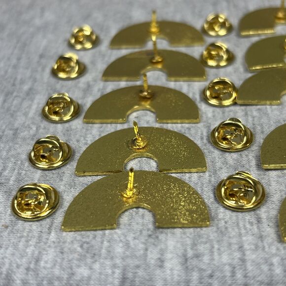 18 Classic Rainbow With Traditional Colors Enamel Novelty Lapel Pins - Picture 9 of 11